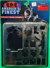 America's Finest 12" Scale S.W.A.T. Team Leader 1 Accessories 21st #33132 New