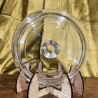 Vtg Pyrex P-81-C Corning Ware 6" Clear Glass Replacement Lid Saucepan Menuette