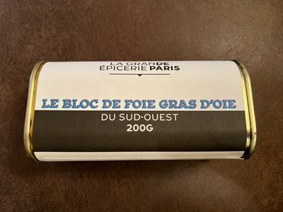 LA GRANDE EPICERIE LE BLOC DE FOIE GRAS D OIE DU SUD-OUEST 200g GOOSE FOIE GRAS