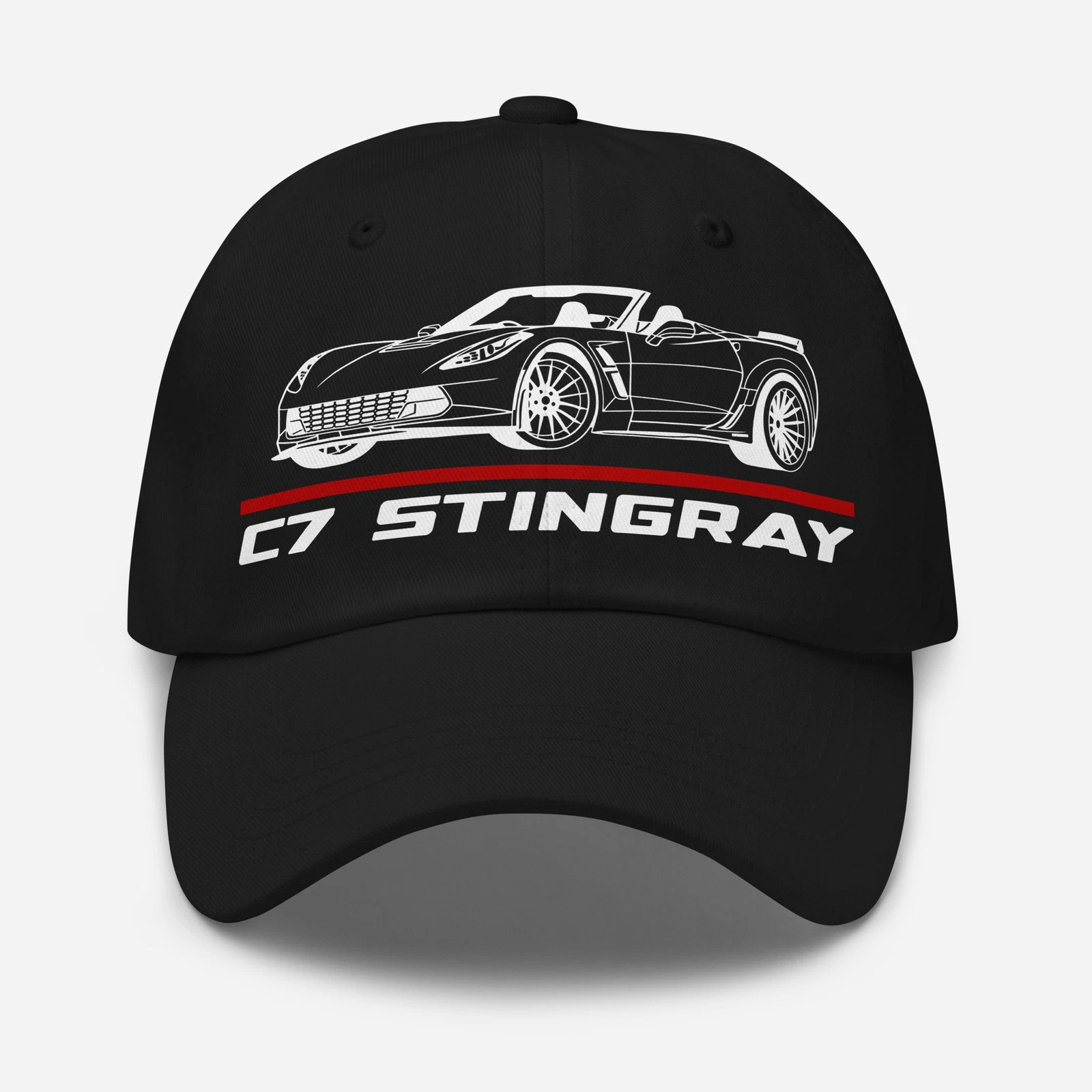 Premium Dad Hat For Corvette C7 Stingray Convertible Car Owners Birthday Gift