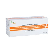VED Hypertonic Inhalation Saline Solution, 7% Sodium Chloride (NaCl),4.0 ml Unit