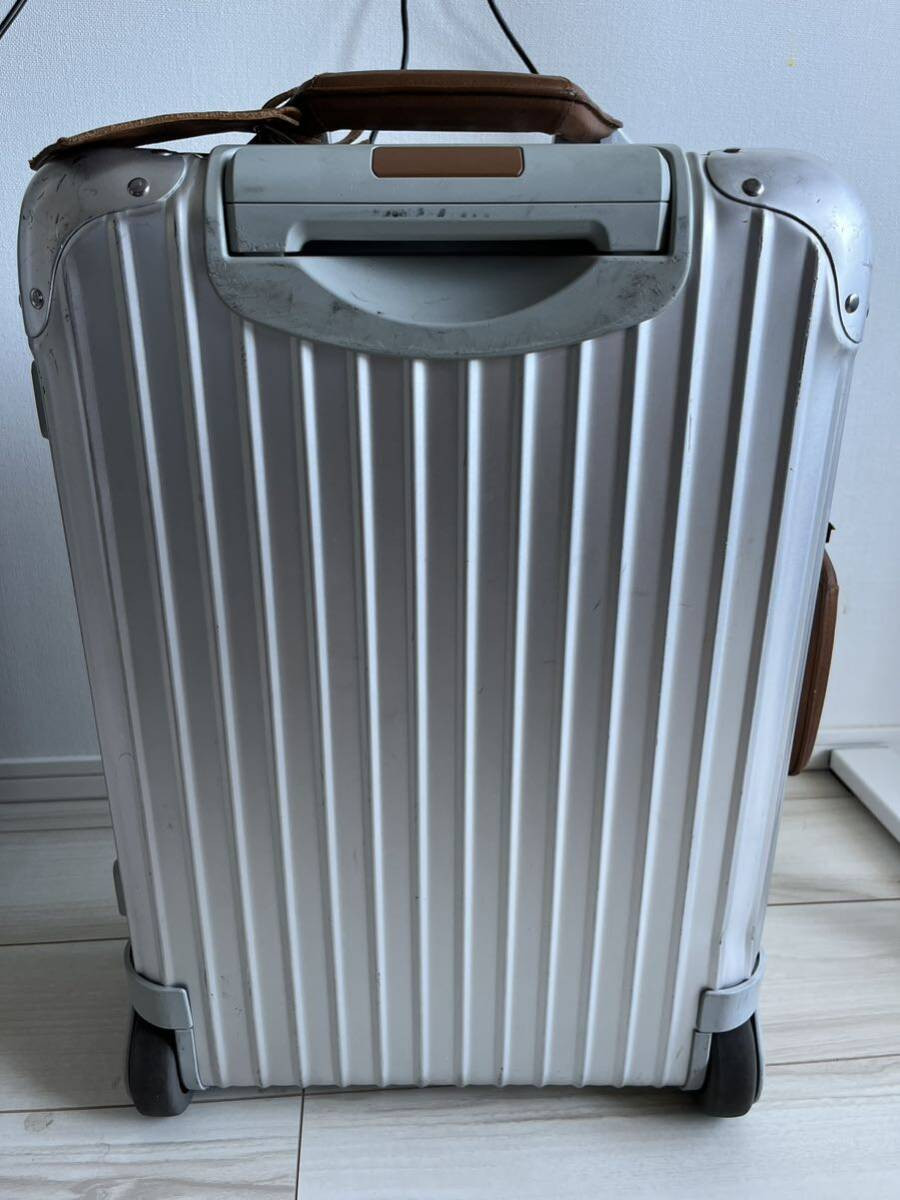 Used Rimowa Lufthansa 747-8 Topaz 2 Wheels Suitcase Trunk