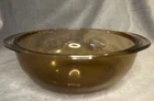 PYREX Brown Glass Corning Bowl 023 With Handles 8”