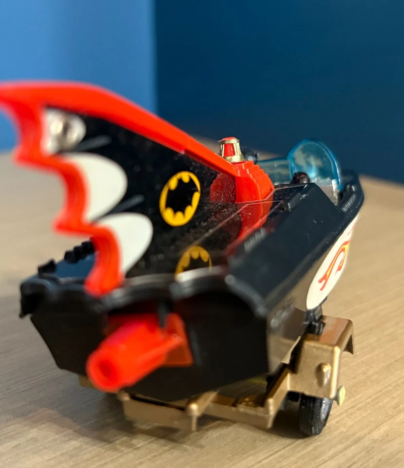 Corgi 107 1966 de colección bote de murciélago y remolque con caja Foto 4 de 4