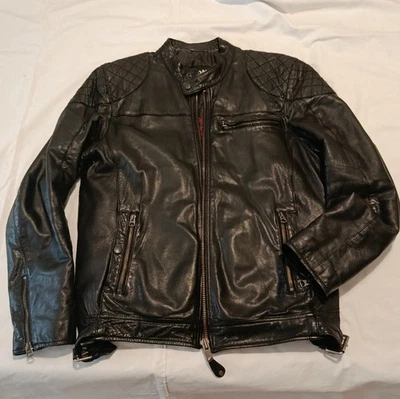 Schott Cuero Cazadora - Imagen 1 de 4