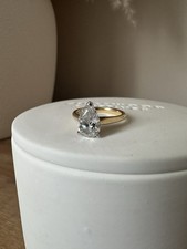 Engagement Ring - Gold Band 1.72CT DIAMOND (Lab Grown)