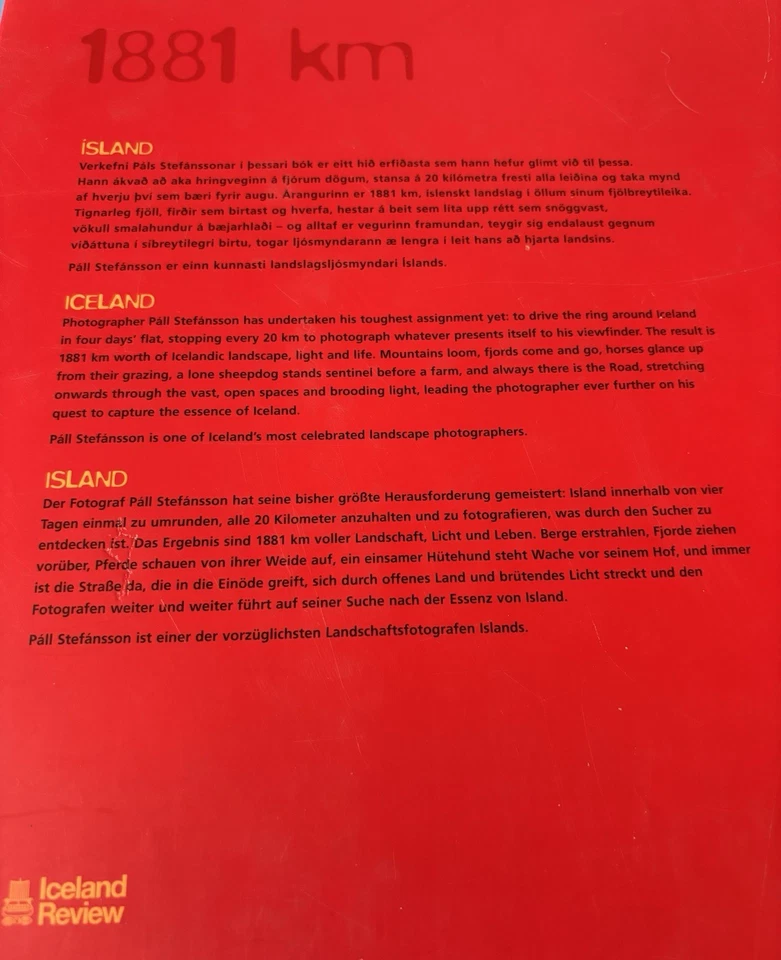 1881 km by Pall Stefansson Photos & Text 2000 HCDJ, 4 Day Ring Drive of Iceland Foto 4 de 4