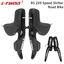 LTWOO R5 2x9 Speed Road Bike Shifters Brake Levers Front/Rear Aluminium Alloy