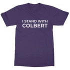 I Stand With Colbert The Last Show Support Unisex T-Shirt