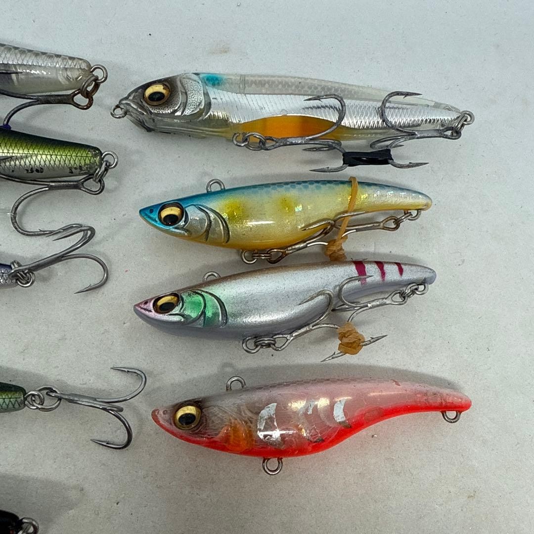 Megabass Lure Set of 9 Takara Genma Homura Travis Fishing Accessories - Image 3