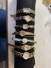 Lot Of Seven Vintage watches Citizens Eco, Elgin, Pulsar, Waltham, Elgin, Seiko