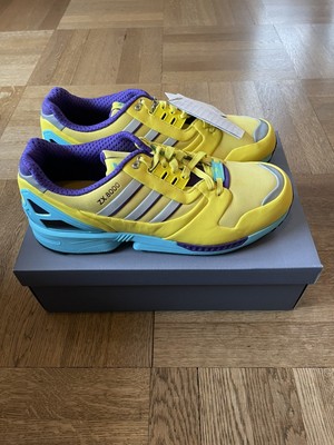adidas ZX 8000 Consortium Yellow Blue Glow - 47 1/3 EU - READY TO SHIP  