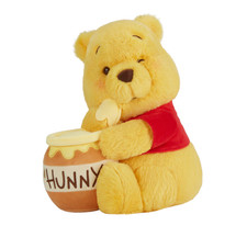 Authentic 2025 Disney Winnie The Pooh Honey Day Medium Plush Doll 13inch Hot