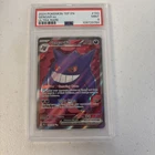 GENGAR EX 2024 Pokemon PSA 9 Temporal Forces 193/162 ULTRA RARE