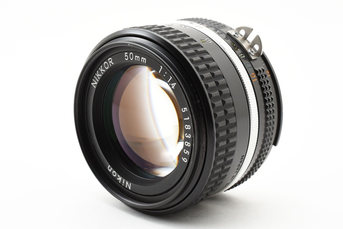▷CLA'd [ MINT] Nikon Ai-s Nikkor 50mm f1.4 Standard MF Lens From