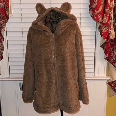 teddy jacket with ears
