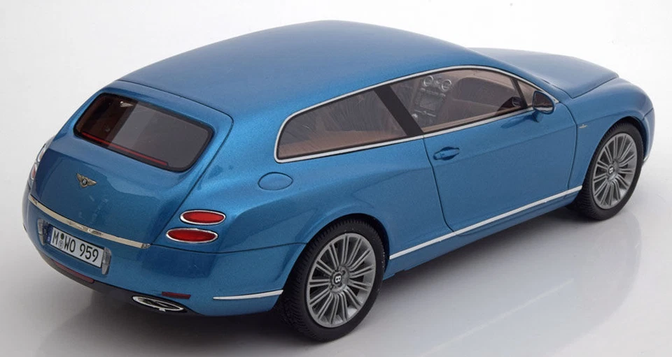 BoS 2010 Bentley Continental Flying Star Light Blue LE of 1000 1:18 *New! - Image 2 of 3