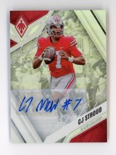 2023 Panini Chronicles Phoenix Draft Picks CJ STROUD /49 Rookie RC Auto Prizm