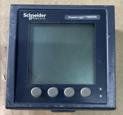 Square D HDMPM55600101 PowerLogic PM5500 High Density Power Meter 277/480V 3PH