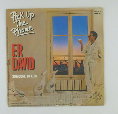 7'' Single Vinyl -  F.R David    Pick Up The Phone  - s5138L9
