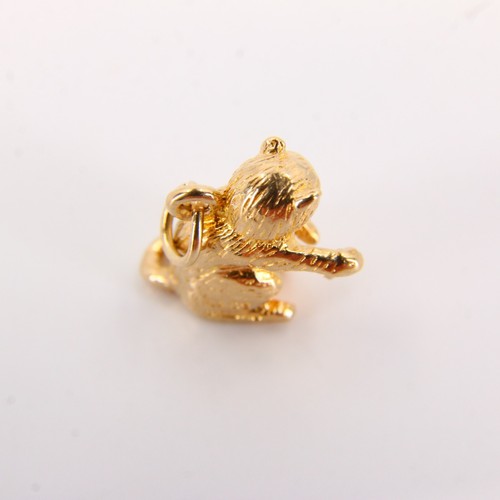 Vintage 9ct Gold Killer Cat or Monkey Charm – Hallmarked Pendant Gift - Picture 6 of 10