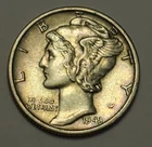 #3 Business Uncirculated++ to MS?? 1943 P Nicer Low Mintage Mercury Dime