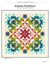 Alaska Rainbow Quilt Pattern by Edyta Sitar of Laundry Basket Quilts