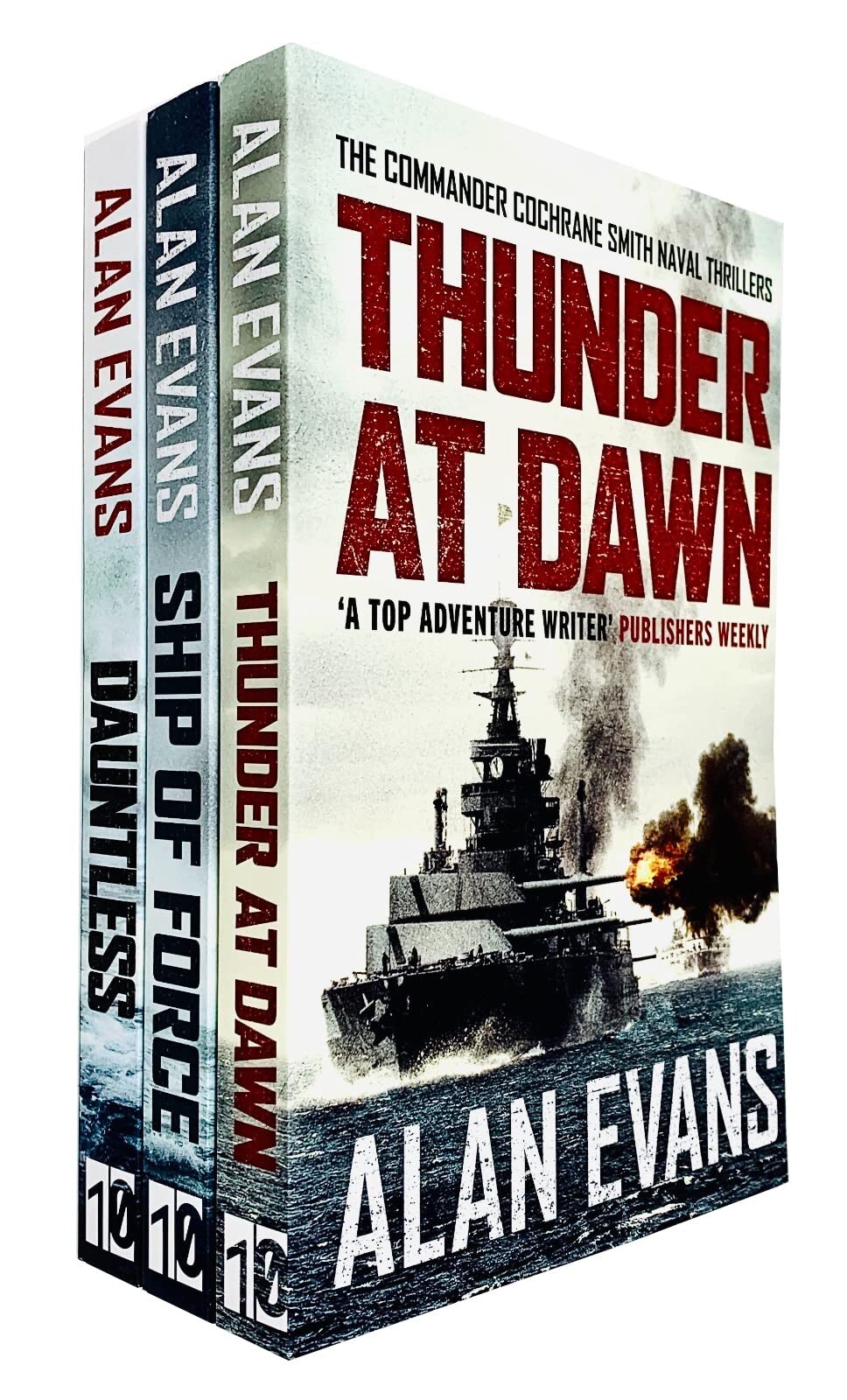 Alan Evans Commander Cochrane Smith Naval Thrillers Collection 3 Books Set NEW