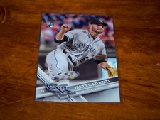 ROCKIES MATT CARASITI 2017 TOPPS #318 ROOKIE CARD RC