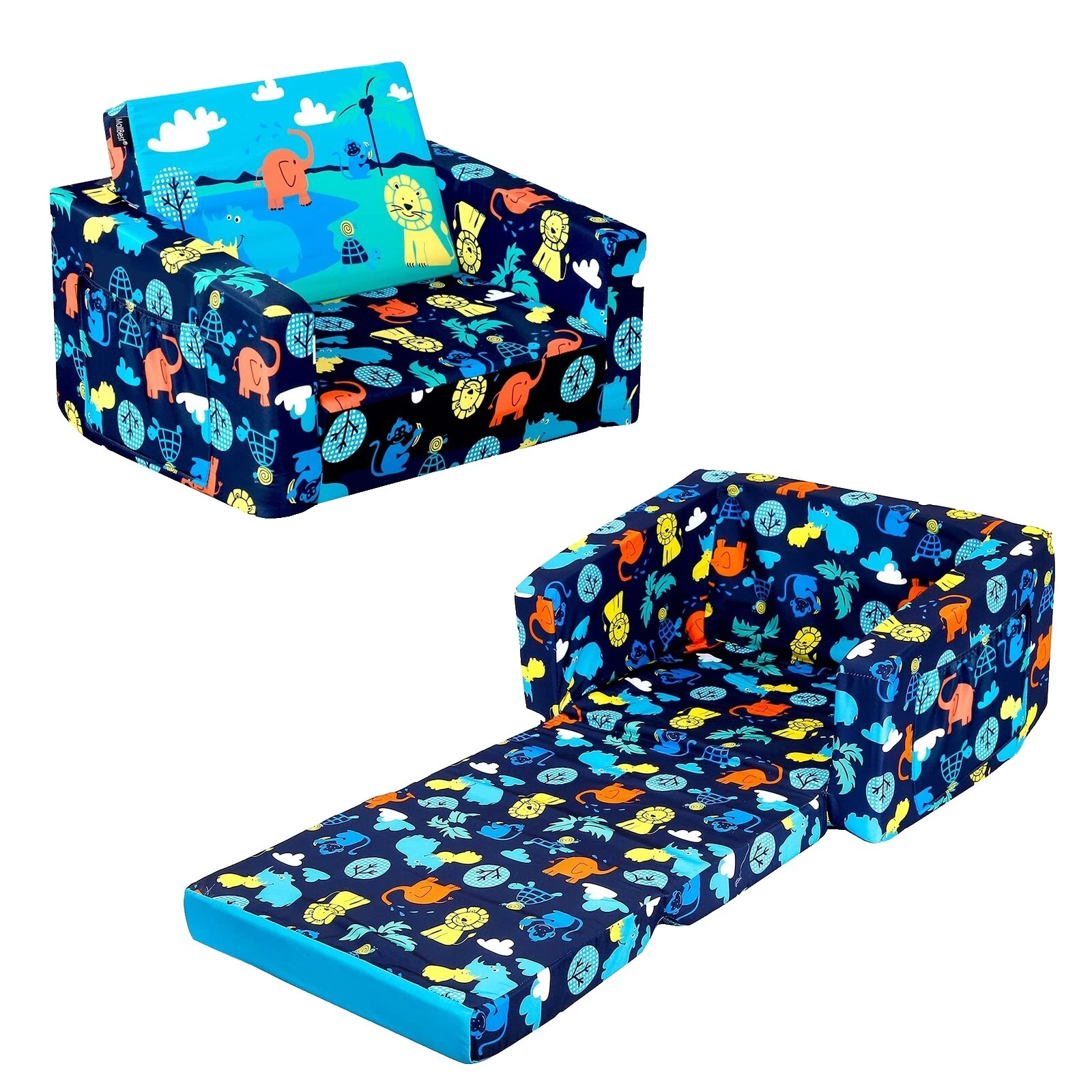 Jungle Sofa Beds for Kids & Teens