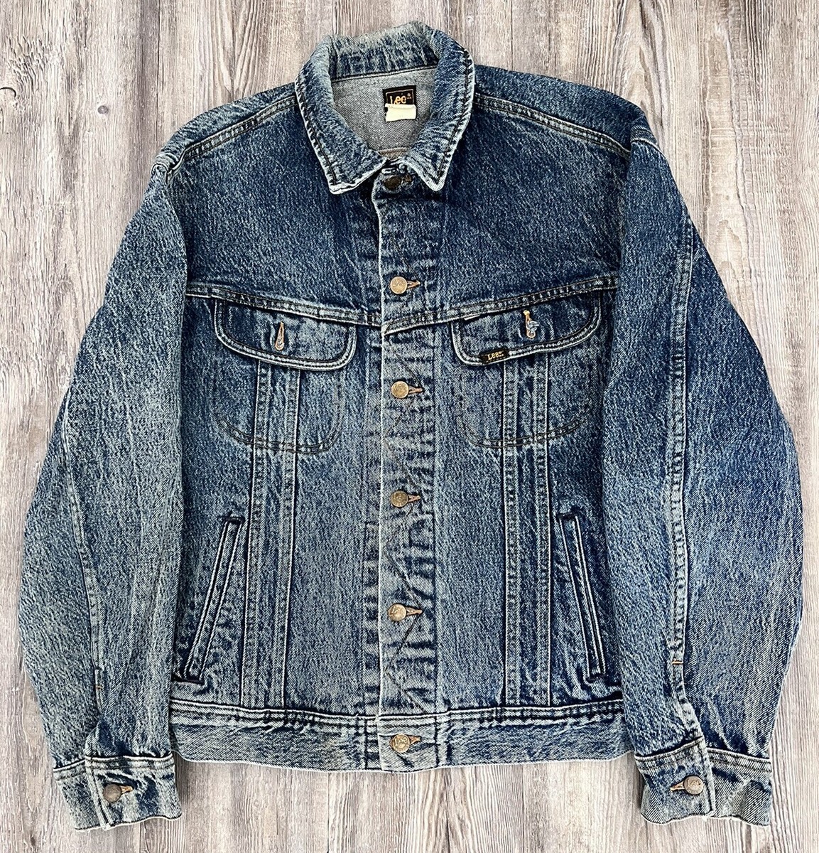 80's Lee Made in USA トラッカージャケット 希少 USA製 80's Lee × Hard Rock CAFE デニム トラッカー