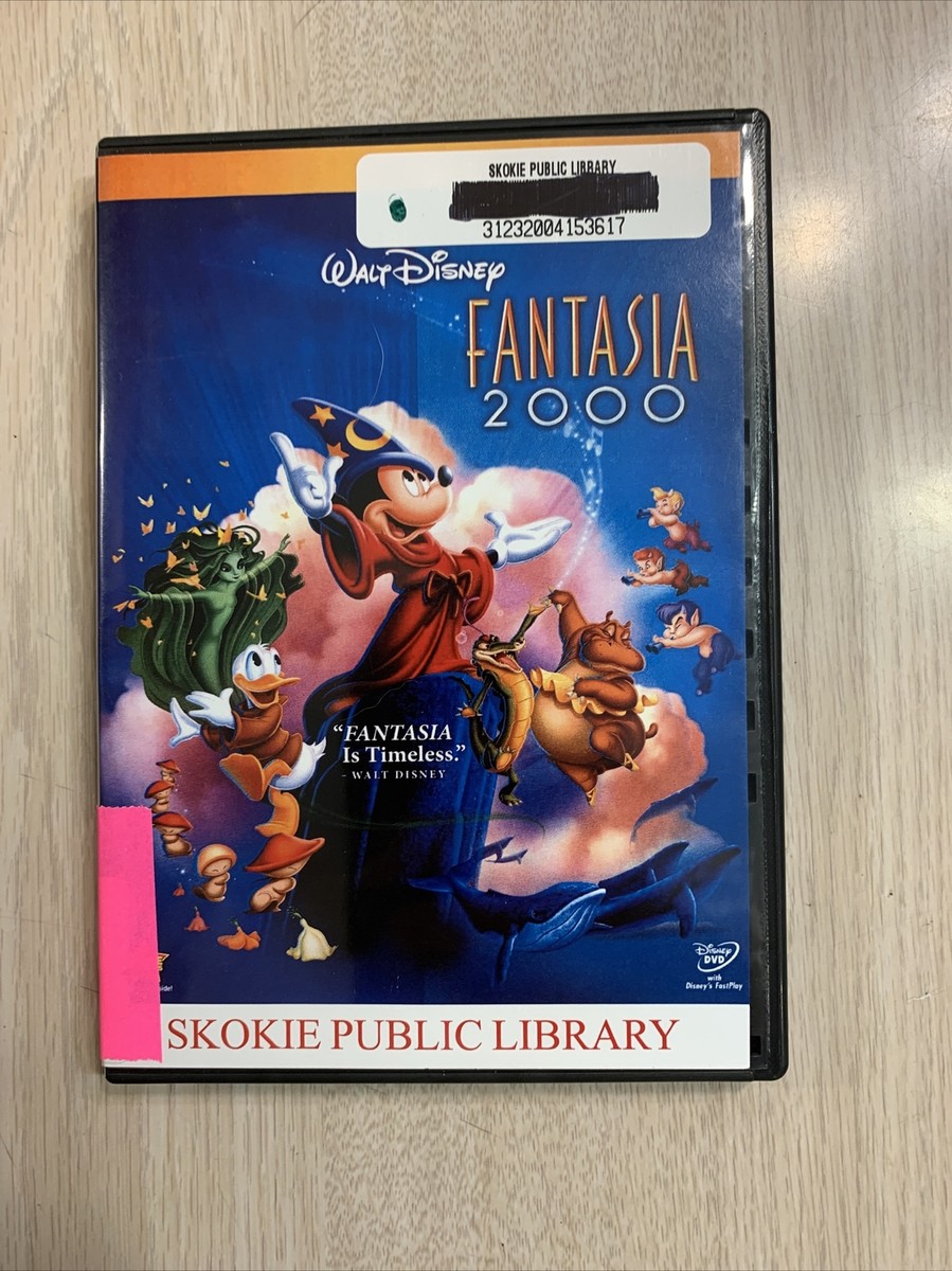 Capa Animation Capa Do Dvd Fantasia 2000 Walt Disney Animation Studios Coleção