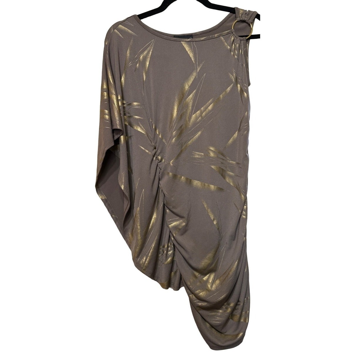 body central bodycon dresses Body Central Dresses | Body Central Mini Bodycon Dress Brown/Gold W/Butterfly Cap Sleeve Junior Size M | Color: Brown/Gold | Size: M