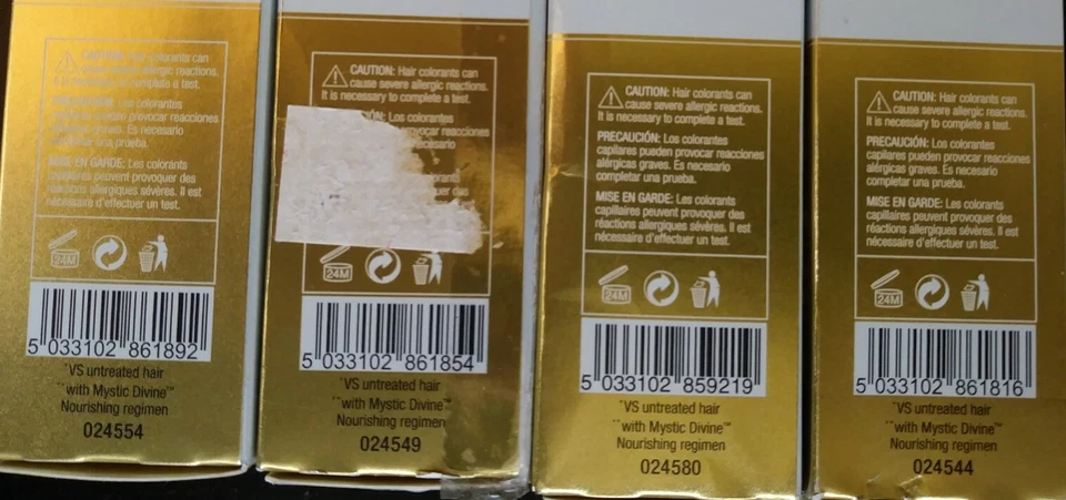 4 Mystic Divine Brown Hair Color Permanent Dye Salon Care USA 2VV 3NR 4VV 4NRV - Image 3 of 4