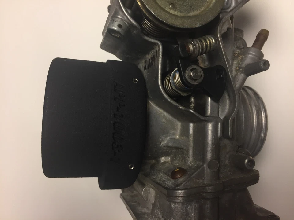 Adaptador/grifo APP-1003-1 Honda XR650L XR650R para carburador Keihin FCR (DRZ) Foto 2 de 4