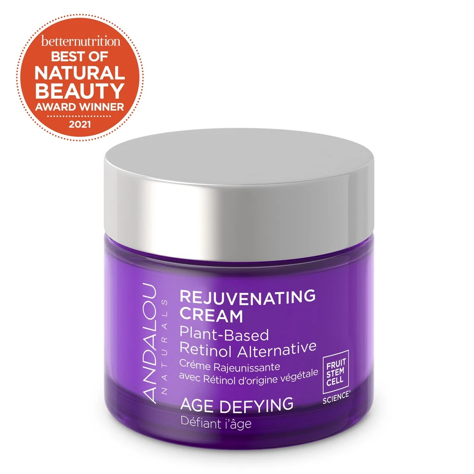 VIOLET SKIN Rejuvenating Moisturizer with Bakuchiol Fruit Stem Cell Complex 1... - Image 2 of 4
