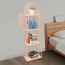 Modern 4 Shelf Bookcase Bookshelf Storage Display Rack Book Organizer Shelve