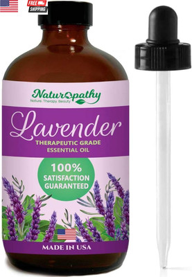 Lavender Essential Oil, 100% Natural Therapeutic Grade, Premium Quality Lavender