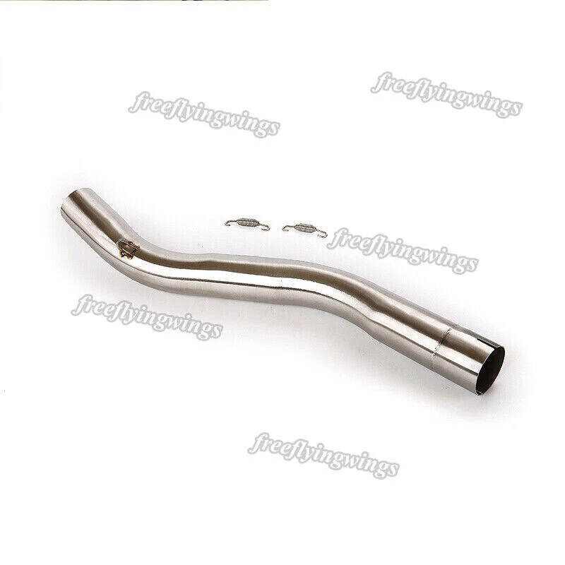 Modified Exhaust Middle Mid Link Pipe Slip On 51mm For Honda CBR600 F4i 2001-07 Foto 4 de 4