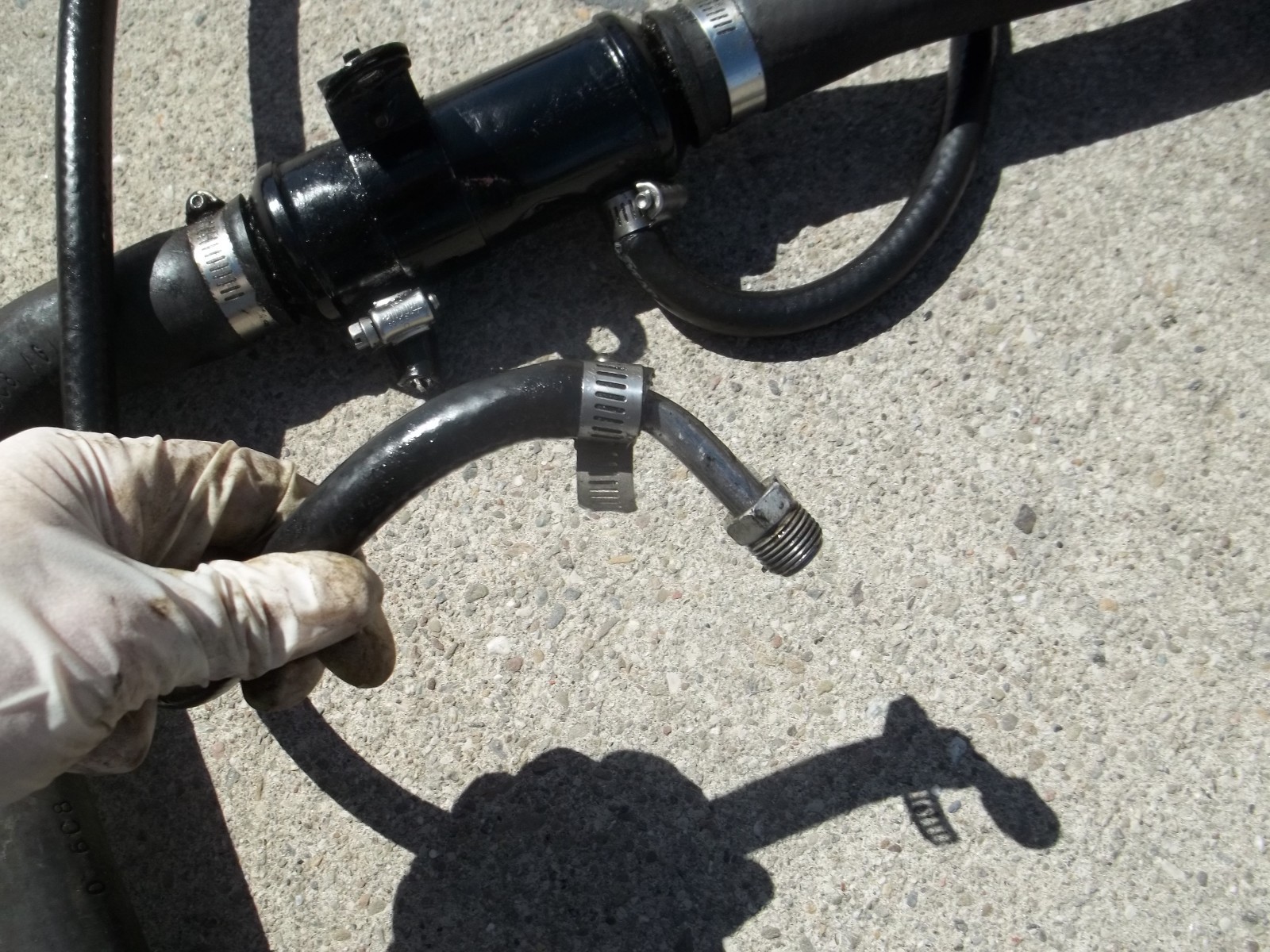 mercruiser V8 oil cooler & hoses 99356A2 77912a2 182587 eBay