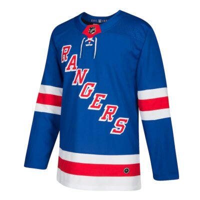 【HOCKEY】 RED RANGER TEE LIGHT BLUE Men's New York Rangers Adidas Royal Home Alternate Authentic