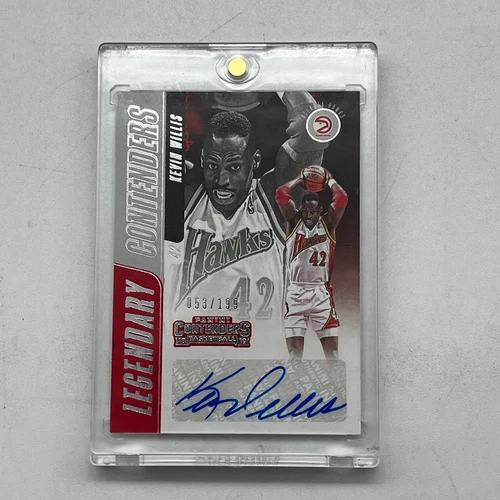 2018-19 KEVIN WILLIS LEGENDARY CONTENDERS AUTOGRAPH AUTO #53/199