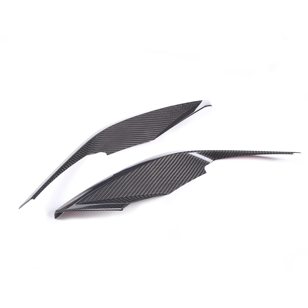 Real Carbon Fiber Rear Tail Light Lamp Cover Trim For Lamborghini URUS 2018-2023