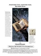 1997 Jaeger-LeCoultre Print Ad, Reverso Duo Watch Avant-Garde Retrospective Time