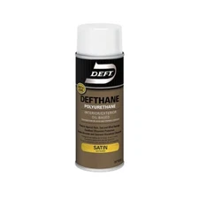 Deft Clear Finish Polyurethane, Satin, 11.5 oz. Spray (025-13)