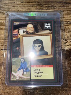   2021 G.A.S. Trading Cards #2 David Huggins Very Close Encounter 016/100 GAS 