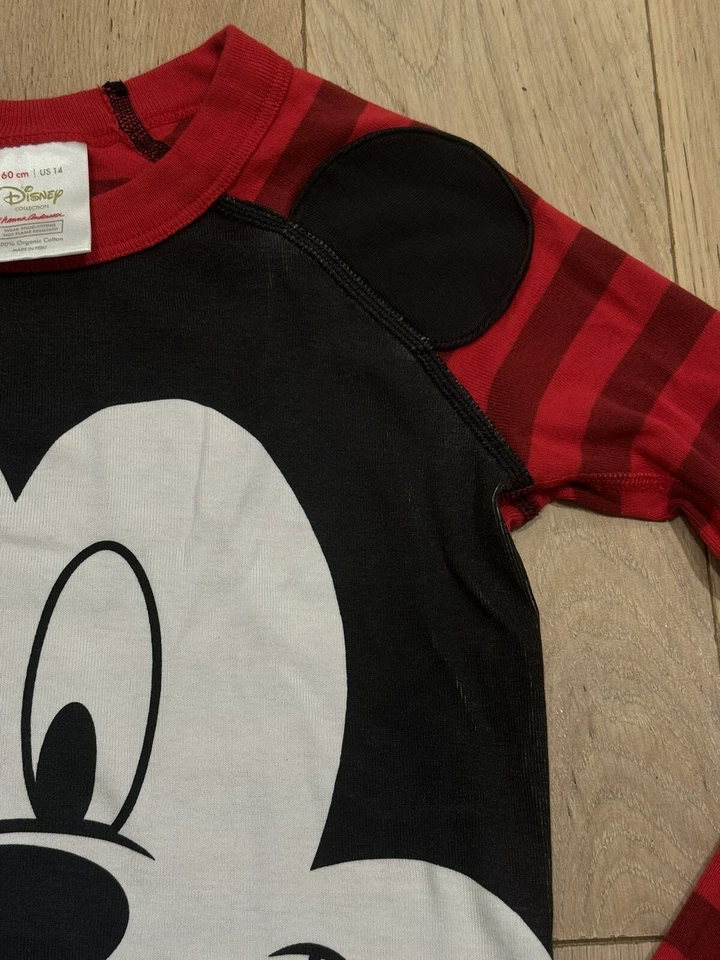 Camisa Top PJ Manga Larga Niños 14/160cm Hanna Andersson Disney x Mickey Mouse Foto 4 de 4