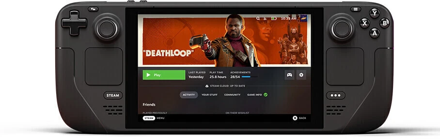 Valve Steam Deck OLED 512GB Black Handheld Console | eBay UK