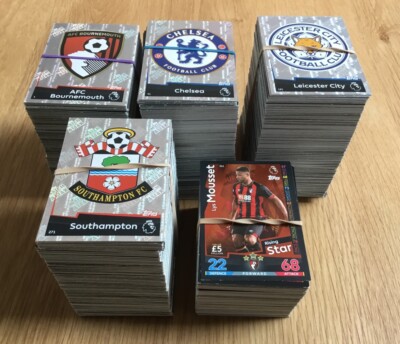 Topps Match Attax 2018/19 Premier League Player Cards - No.s 1-250