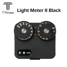 US TTArtisan Light Meter II Cold Shoe Mount 2 Dials Film Camera Accurate 23Speed
